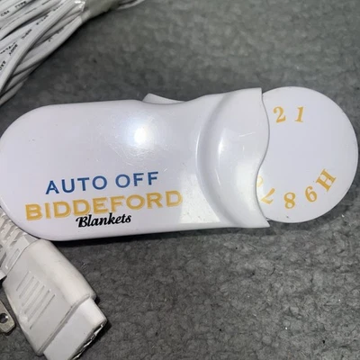 Biddeford Analog Electric Heating Blanket Controller 4-Prong Auto Off TC13BA - Image 1 of 4