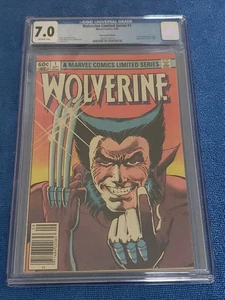 Wolverine Limited Series #1 Marvel Comic Book 1982 CGC 7.0 - Bild 1 von 4