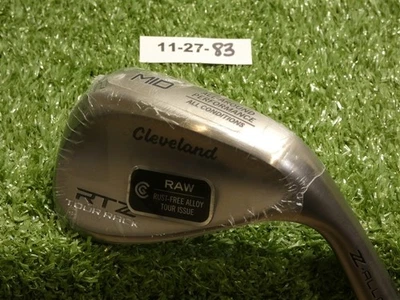 Cleveland RTZ Tour Rack Raw 52* 10* Gap Wedge Mid KBS 120 Steel New - Image 1 of 4