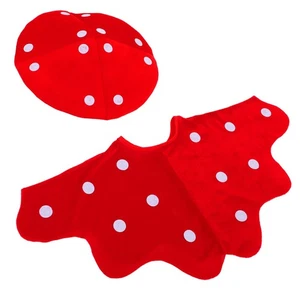  Cap And Cape Costume Set Ideal For Halloween Cosplay And Holiday Parties - Picture 1 of 12