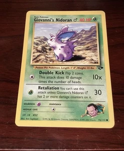 Pokemon Sfida Palestra Nidoran di Giovanni 76/132 - Foto 1 di 2