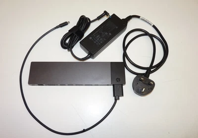 HP Elite / Zbook thunderbolt 3 dock HSTNN-CX01, part 841830-002 + HP PSU - Image 1 of 4