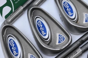 Ping G5 Irons / 4-PW+SW / Black Dot / Senior Flex Ping TFC 100 Shaft - Picture 1 of 7