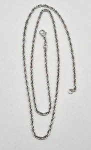 James Avery Sterling Silver 24" inch Long Link Chain Necklace - 13.7g - Picture 1 of 6