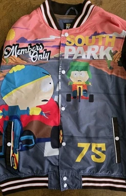 South Park Members Only Men's Jacket Size L NWOT Free Shipping  - Image 1 of 3