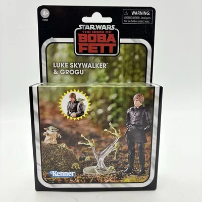 Figura de acción Star Wars Vintage Collection Luke Skywalker & Grogu 3,75" 2023 TVC Foto 1 de 4