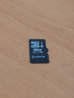  LEXUS NAVIGATION SYSTEM MICRO SD NAVIGATION CARD MAP 86271-78011 0910 OEM - Image 1 of 2