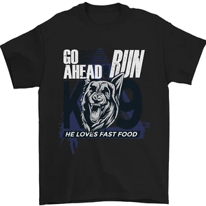 Protector Perro Pastor Alemán Fast Food Camiseta Hombre 100% Algodón - Bild 1 von 103