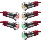 Easy To Install 6Pcs Led Dash Indicator Lights For Brake And Speedometer