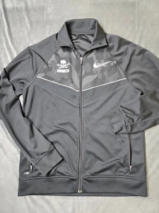 Nike Jacket Mens Medium Track Paint Camo Crossbones Full Zip Camo Logo - Picture 1 of 12