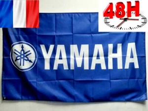 Drapeau publicitaire bannière flag YAMAHA 90x150 CM  - Foto 1 di 3