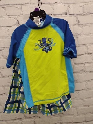 Conjunto de 3 trajes de baño UV Skinz para niños talla 7 Foto 1 de 4