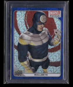 Bullseye #17 Blue Traxx /499 Upper Deck 2023 Marvel Platinum - Bild 1 von 3