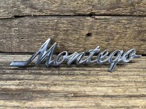 Montego Chrome Emblem 1972 1973 1974 Montego Fender Trim - MX GT and Others - Picture 1 of 7