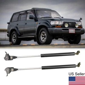 Para Toyota Land Cruiser 80 Lexus LX450 90-97 2 piezas capó capó elevación soportes varillas - Imagen 1 de 7