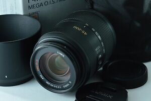 【Nahezu neuwertig】Panasonic Lumix G Vario Objektiv 45–200 mm f/4–5,6 asphärisch Mega O.I.S