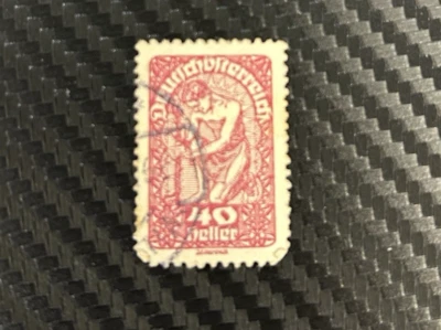 Deutsches Reich Heller 40 Postage Stamp !! - Image 1 of 2