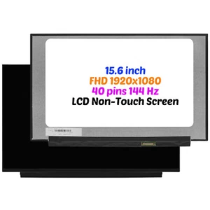 15.6" Screen for ASUS Rog Strix G513QM-WS96 LED LCD Display 40 pin FHD Non-Touch - Picture 1 of 3