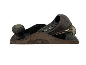 Stanley 220 Vintage USA Made 7 inch Carpenter Tool Block Plane - Picture 1 of 8