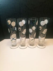 4 vasos y camisetas de cerveza artesanales Pilsner altos estriados artesanales para pelotas de golf  - Imagen 1 de 3
