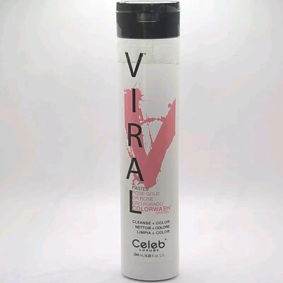 Celeb Luxury Viral Colorwash - Pastel Rose Gold - Cleanse + Color 8.25oz SEALED - Image 1 of 4