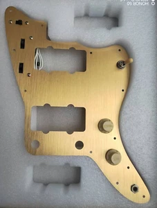 Jazzmaster Guitar metal wire drawing set panel cts250A/B can - Picture 1 of 2