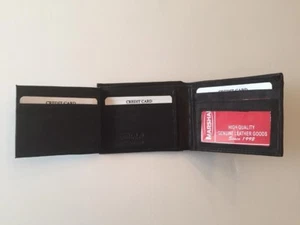 Genuine Men's Leather Wallet 1792CFBK - Picture 1 of 1