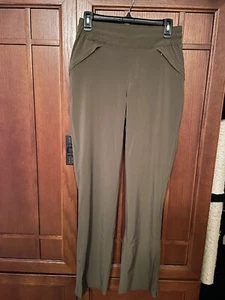 NWOT Sahalie Olive Green Casual/Lounge/Active Pants- XS FREE SHIPPING - Picture 1 of 8