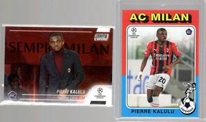 Pierre Kalulu Rookie Lot Topps Stadium Club Topps Champions League AC Milan - Picture 1 of 2