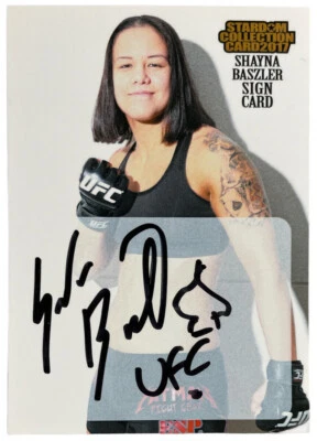 Shayna Baszler Autograph Card  Women's Pro Wrestling STARDOM WWE UFC Very Rare - Image 1 of 2