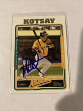 Mark Kotsay autographed Baseball Card (Oakland Athletics) 2005 Topps #431