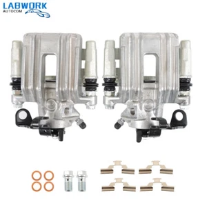 2000-2010 For Volkswagen 00-06 for Audi Rear LH&RH Brake Caliper with Bracket 2X - Picture 1 of 12