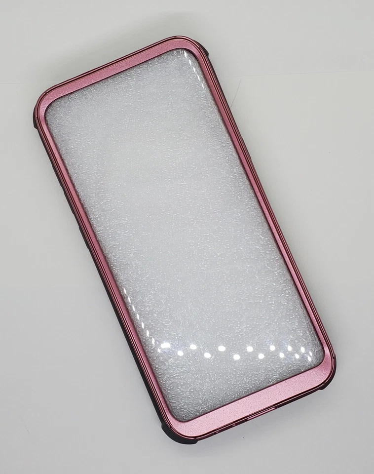 i-Blason Ares Cuerpo Completo Resistente Transparente Estuche Antigolpes Pantalla Incorporada Rosa Galaxy S8+ Foto 1 de 4