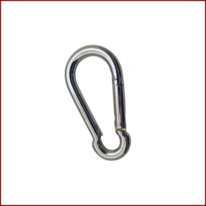 11/32" Springhook W/Out Eye, Zinc Plated (SOLD IN SETS ) - Picture 1 of 2