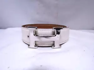 Hermès White Constance Belt 82CM 32 inches - Picture 1 of 10
