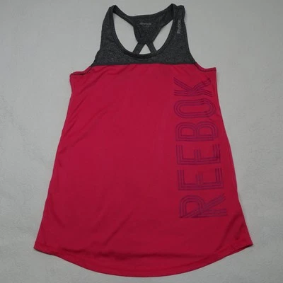 Reebok Woman's XS Racer Back Tank Top Workout Athletic Running - Image 1 of 4