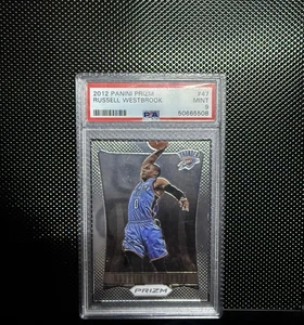 Russell Westbrook, 2012/13 Panini Prizm, Silver Prizm, PSA 9 - Bild 1 von 2
