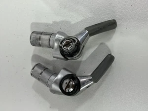 Vintage Shimano Dura-Ace Bar End Shifters 8 Speed 9 Speed RD-7700 RD-7400 Japan - Picture 1 of 7