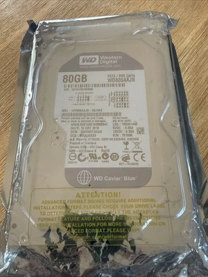 Western Digital WD800AAJB 80GB 7200RPM Ultra ATA100 / ATA-6 3.5 HDD New - Image 1 of 3
