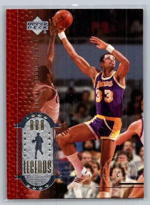 1999-00 Upper Deck Legends Basketball #21 Kareem Abdul-Jabbar - VG - Lakers - Image 1 of 2