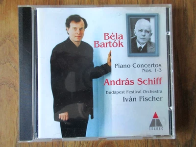 Bartok - фортепиано Concs 1-3 / Schiff / Fischer / Teldec 0630-13158-2 / Ed1 Германия - Изображение 1 из 3