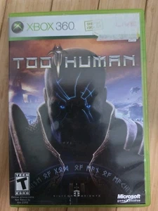 Too Human (Microsoft Xbox 360, 2008) mit Handbuch getestet und funktionsfähig - Bild 1 von 4