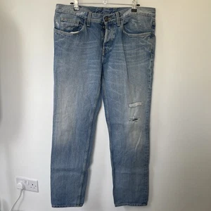 Men’s Gucci Low Rise Jeans With Deliberate Visible Mending Patches - Picture 1 of 10