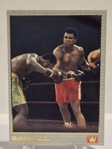 1991 AW SORTS MUHAMMAD ALI AL UNSER JR. GOLD FOIL PROMO - Picture 1 of 2