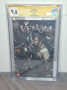 SIGNED BY TOM HARDY CGC SS 9.6 VENOM #1 AMC EDITION - Picture 1 of 2