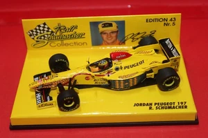 1/43 Jordan Peugeot 197 (1997) - #11 R. Schumacher - MINICHAMPS (CAR + DRIVER) - Foto 1 di 9