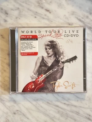 TAYLOR SWIFT Speak Now World Tour Live CD & DVD Big Machine ONLY AT TARGET New Foto 1 de 4
