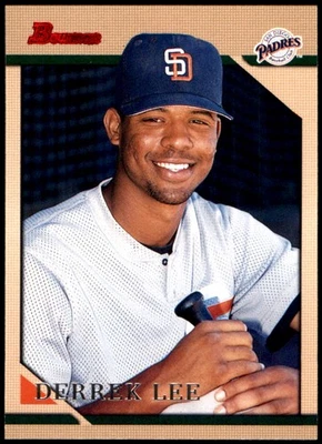 Derrek Lee 1996 Bowman #278 San Diego Padres MLB LEER ENVÍO GRATUITO AutographDen Foto 1 de 2