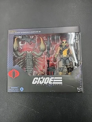 Conjunto de bonecos GI Joe Classified Series Cobra Desert Scorpion + SKRP10N-25 #180 - Imagem 1 de 4