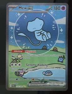 2024 Pokemon Scarlet & Violet Paldean Fates Mew ex #232/091 - Picture 1 of 2